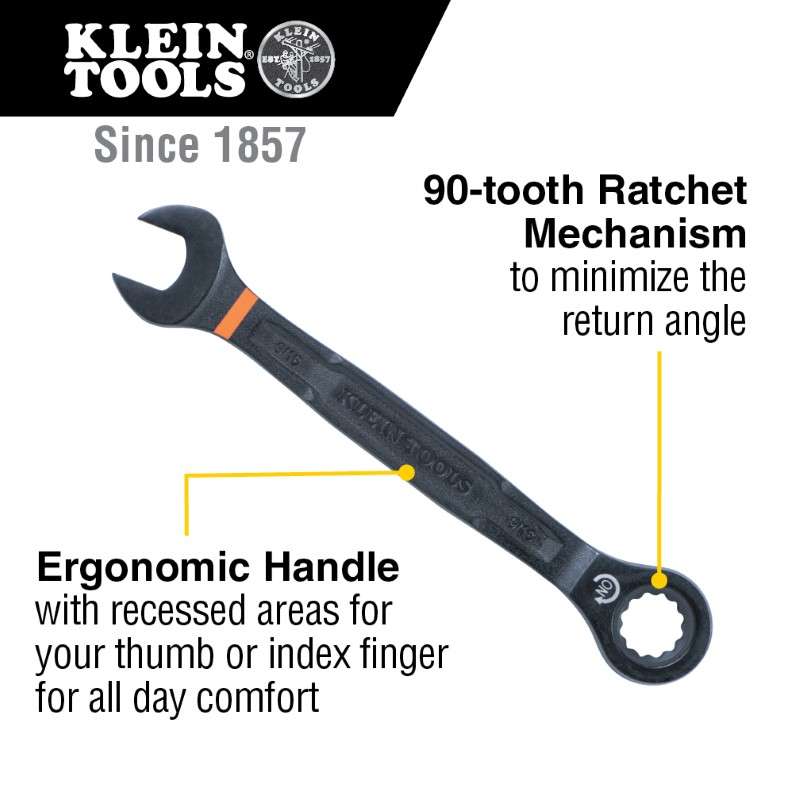 Ratcheting Box SAE Wrench Set, 90-Tooth, 8-Piece